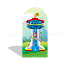 Paw Patrol Helfer auf vier Pfoten Thema Happy Birthday Bogenwand Abdeckung Hunde Deko