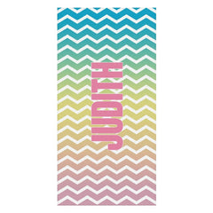 Personalisiert Name Bunt Strand Handtuch für Kinder Geschenke