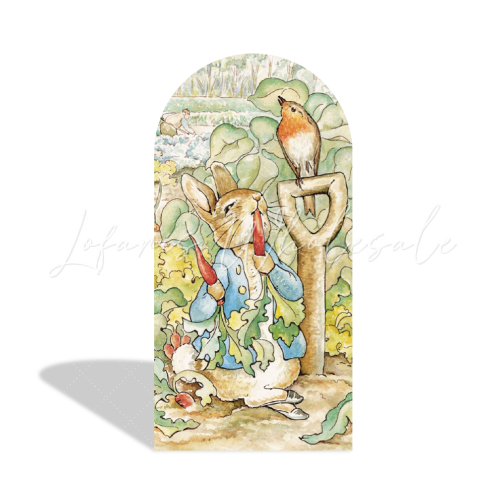 Peter Rabbit Birthday Baby Shower Party Bogenwand Abdeckung Hase Garten Blumen Kinder Deko