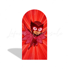 PJ Masks Pyjamahelden Cartoon Happy Birthday Bogenhintergrund Abdeckung Nacht Superhelden