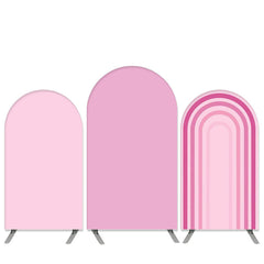 Regenbogen Thema Rosa Geburtstag Party Bogen Hintergrund Bausatz