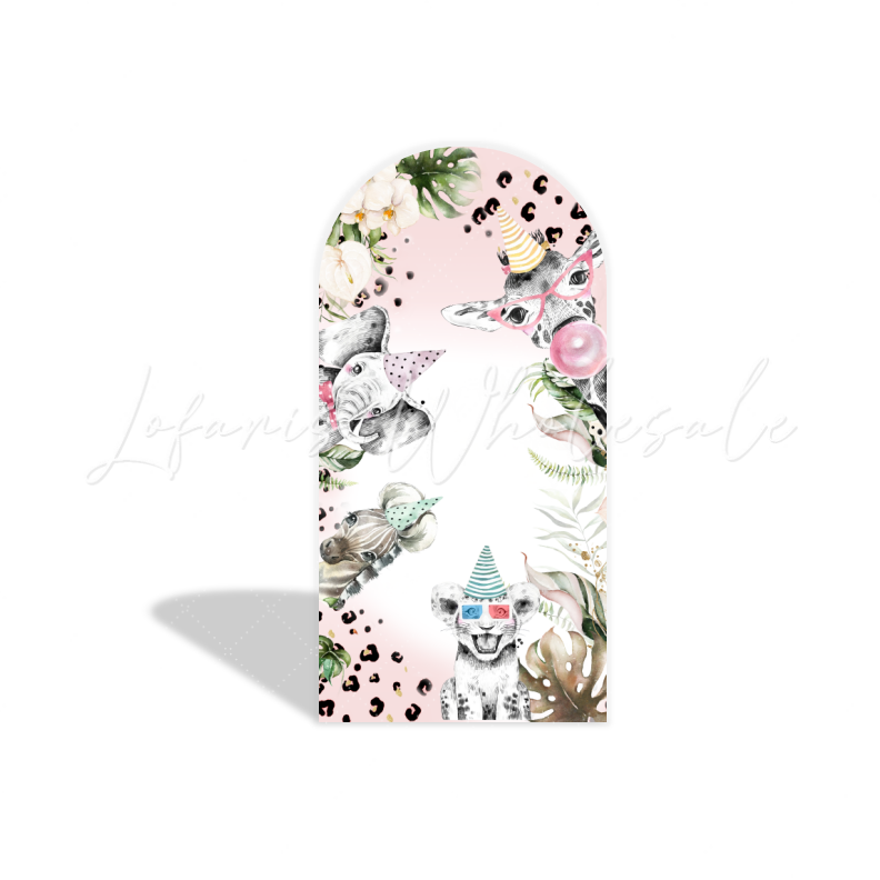 Safari Wild Arch Birthday Party Bogenwand Abdeckung Dschungel Tiere Abenteuer Kinder Deko