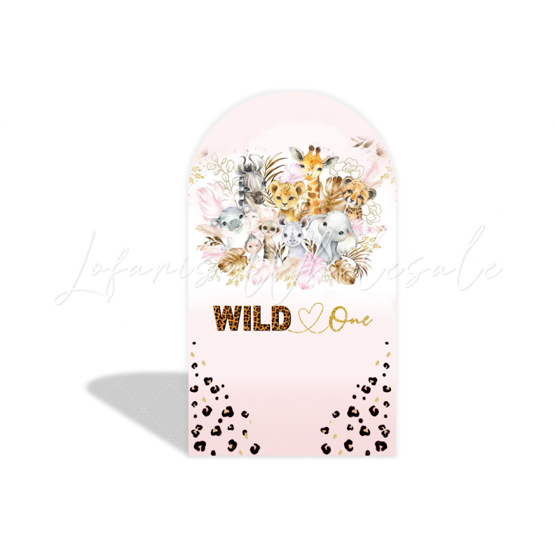 Safari Wild Arch Birthday Party Bogenwand Abdeckung Dschungel Tiere Abenteuer Kinder Deko