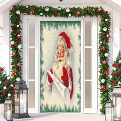 Weihnachtsmann Klaus Anlage Rand Tür Abdeckung Für Weihnachten