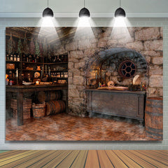 Schädel Schrecklich Kerzen Beängstigend Halloween Thema Hintergrund