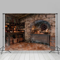 Schädel Schrecklich Kerzen Beängstigend Halloween Thema Hintergrund