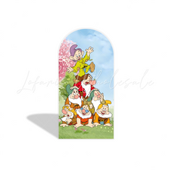 Snow White Schneewittchen Prinzessin Thema Bogenwand Abdeckung Mädchen Geburtstag Deko