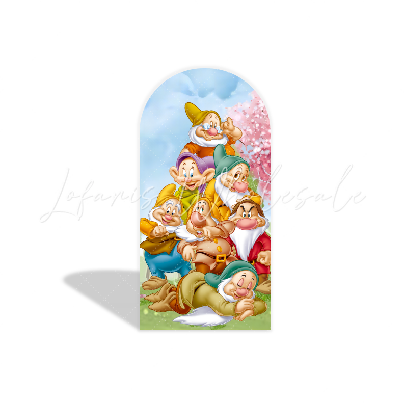 Snow White Schneewittchen Prinzessin Thema Bogenwand Abdeckung Mädchen Geburtstag Deko