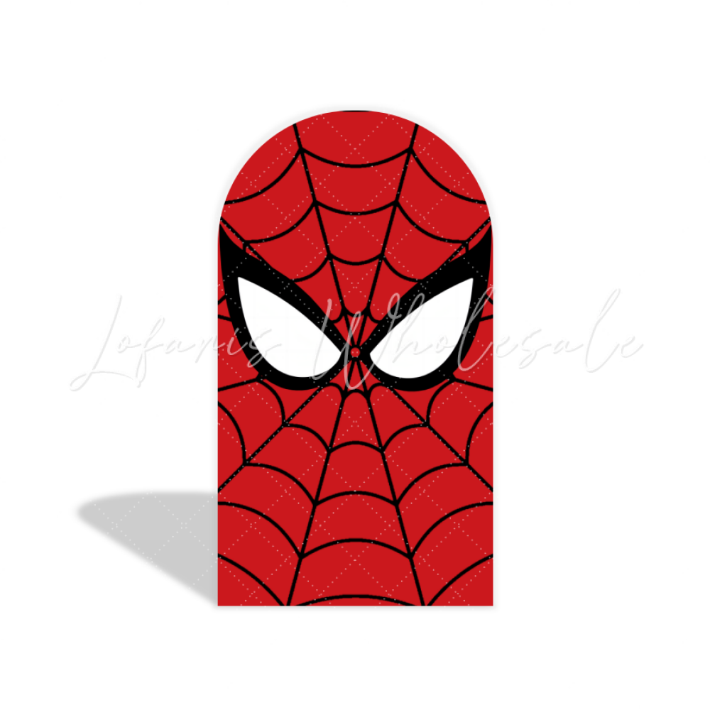 Spiderman Spinne Superheld Thema Bogenwand Abdeckung Stadt Skyline Jungen Party Deko
