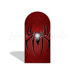 Spiderman Spinne Superheld Thema Bogenwand Abdeckung Stadt Skyline Jungen Party Deko