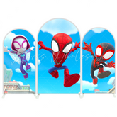 Spidey And His Amazing Friends Cartoon Happy Birthday Bogenwand Abdeckung Spinne Deko