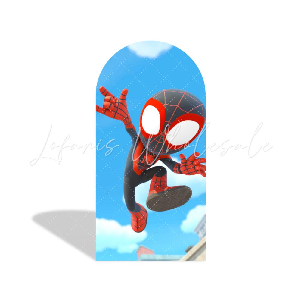 Spidey And His Amazing Friends Cartoon Happy Birthday Bogenwand Abdeckung Spinne Deko