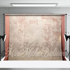 Trimmen Lachs Rosa Weiß Creme Retro Wand Hintergrund