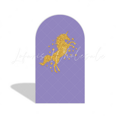 Unicorn Theme Happy Birthday Party Chiara Bogenhintergrund Abdeckung Einhorn Regenbogen Deko