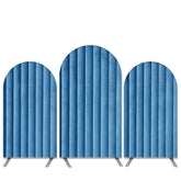 Samt Simulation Thema Meer Blau Geburtstag Bogen Hintergrund Bausatz