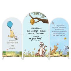Winnie the Pooh Bär Thema Bogenwand Abdeckung Hundert-Morgen-Wald Babyparty Deko