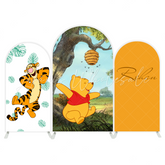 Winnie the Pooh Honig Bär Bogenhintergrund Abdeckung Klassisch Babyparty Geburtstag Deko