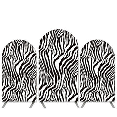 Zebra Inspiriert Thema Geburtstag Party Bogen Hintergrund Bausatz
