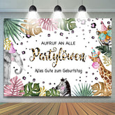 Berufung Alle Party Tiere Geburtstag Hintergrund