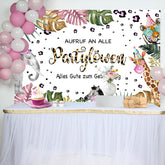 Berufung Alle Party Tiere Geburtstag Hintergrund