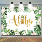 Aloha Luau Party Dekoration Hintergrund Sommer Thema