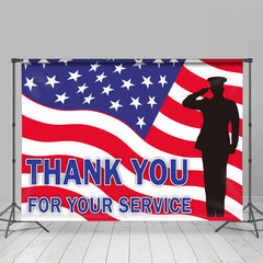 amerikanisch Flagge Patriotisch Dank Du Veteranen Hintergrund