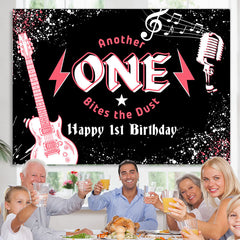 Andere Eins Bisse Der Staub Felsen Geburtstagshintergrund