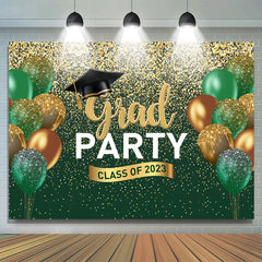 Ballon Schleife Grad Party Klasse Von 2024 Hintergrund