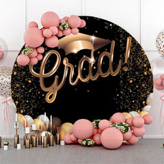 Luftballons Kreis Hintergrund Dekoration Für Grad Party
