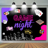 Brettspiel Nacht Glücklich Geburtstag Party Hintergrund