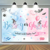 Junge Oder Ghrl Halloween Thema Babydusche Hintergrund