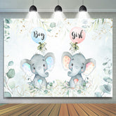 Lofaris Niedlich Grün Pflanzen Ballon babydusche Hintergrund