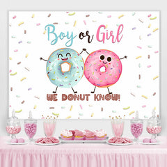 Lofaris Niedlich Wir Krapfen Wissen Süss babydusche Hintergrund