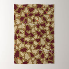 Braun Kiefer Baum Muster Weihnachten Foto Hintergrund