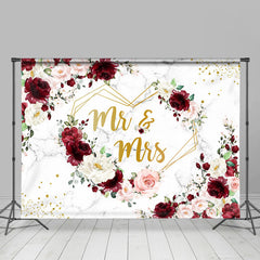 Burgund Mit Weiß Und Baby Rosa Hochzeit Hintergrund
