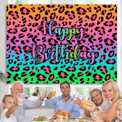 Bunt Funkeln Muster Glücklich Geburtstag Hintergrund