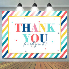 Bunt Linien Glücklich Abschluss Party Hintergrund