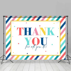 Bunt Linien Glücklich Abschluss Party Hintergrund