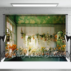 Bunt Wenig Blumen Windows Frühling Hintergrund