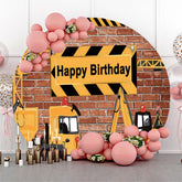 Konstruktion Thema Kreis Hintergrund Für Geburtstag Party
