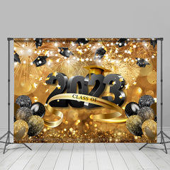 Gefallen Hüte Funke Ballon Klasse Von 2024 Hintergrund