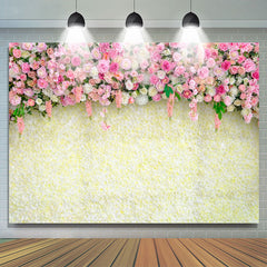 Blumen Und Elegant Einfach Süß Hochzeit Hintergrund