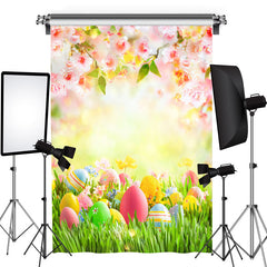 Blumen Beleuchtung Frühling Wunderland Glücklich Ostern Tag Hintergrund