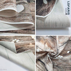 Blumen Winter Eins Derland Und Schneeflocke 1 Hintergrund