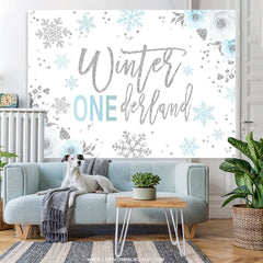 Blumen Winter Onederland Schneeflocke Geburtstag Hintergrund