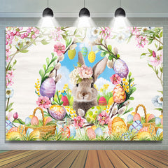 Blume Und Känguru Glücklich Geburtstag Hintergrund Für Mädchen