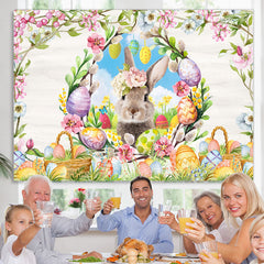 Blume Und Känguru Glücklich Geburtstag Hintergrund Für Mädchen