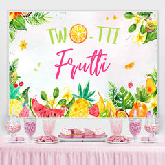 Blume Früchte Grün Blätter Glücklich Geburtstag Hintergrund