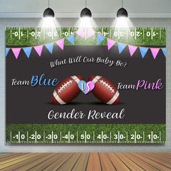 Fußball Hintergrund babydusche Rosa Und Blau Hintergründe