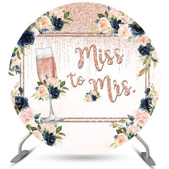 Prost Hoch Blumen Liebenswert Runden Hochzeit Hintergrund